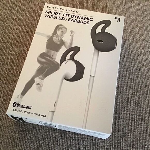 SHARPER IMAGE DYNAMIC SPORT-FIT Earbuds - Picture 1 of 7
